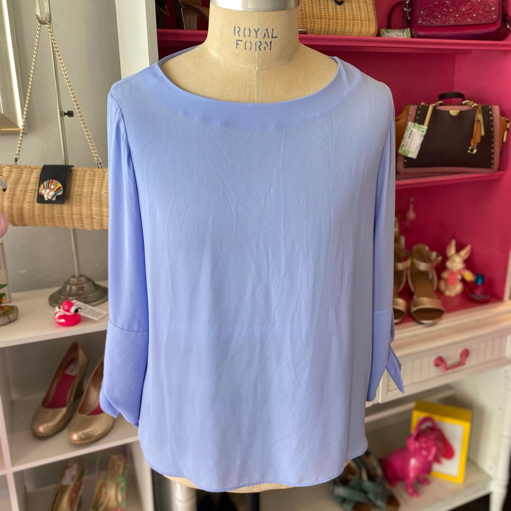 Lilly Pulitzer Maisel top in periwinkle size XL